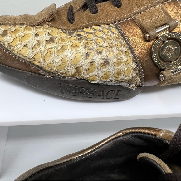 VERSACE PYTHON SNEAKERS - Picture 10 of 12